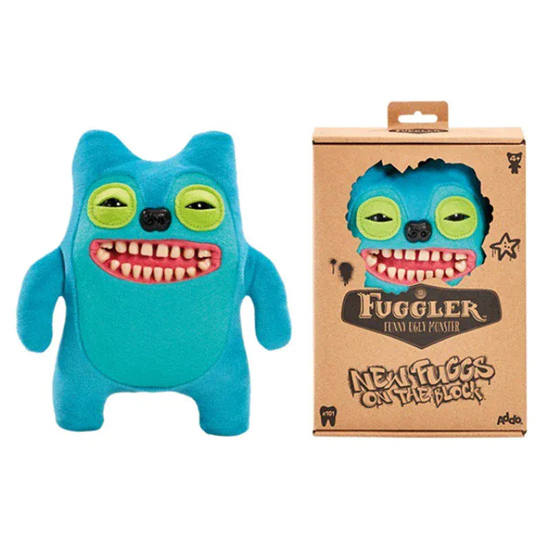 22cm Original Fuggler Plush Toys Funny Tooth Monster Annoyed Alien Crazy Rabbit Mcgoo Wide-Eyed Monster Peluche Dolls Gifts Kid