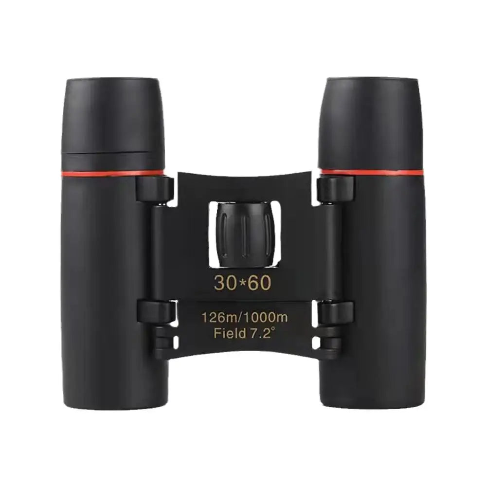 30X60 High Definition Foldable Binoculars - Outdoor High Magnification Low Light Night Vision Portable Lightweight Binoculars