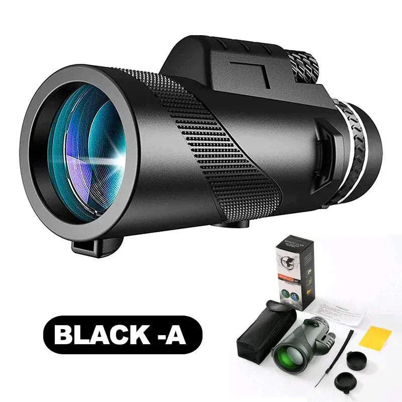 80x100 Portable Zoom HD 5000M Telescope