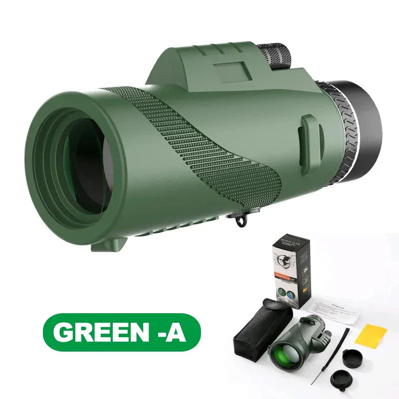 80x100 Portable Zoom HD 5000M Telescope