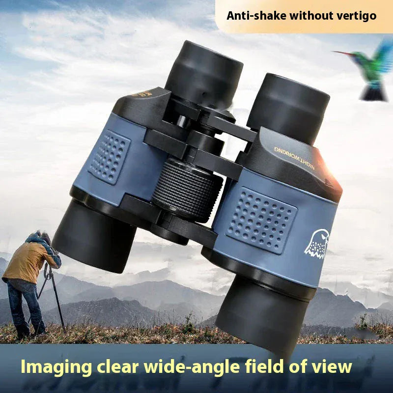 Binoculars 80x80 High Power Profession Adults HD Wide-angle Compact Easy To Carry Suitable For Concerts Mountaineering Camping