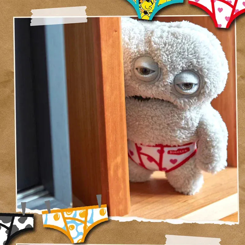 Fuggler Funny Ugly Monster Budgie Fuggler Edition Underpants Series Quirky Funny Tooth Monster Count Underoo McGoo Plush Dolls