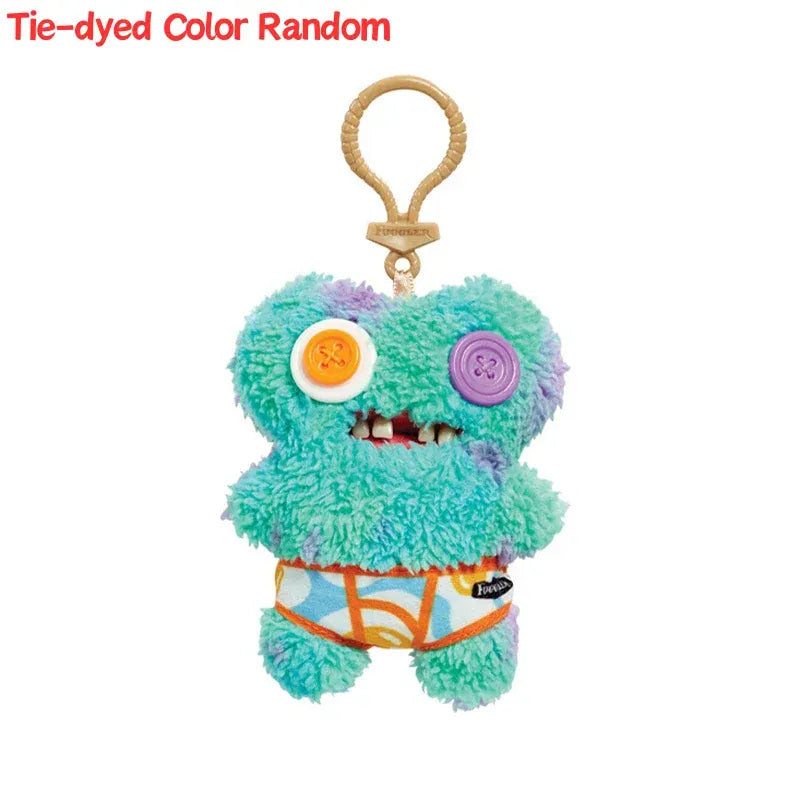 Fuggler Funny Ugly Monster Plush Toys Keychain Kawaii Fuggler Monster Rabbits Cute Stuffed Peluche Dolls Pendants Gifts Kid 12CM