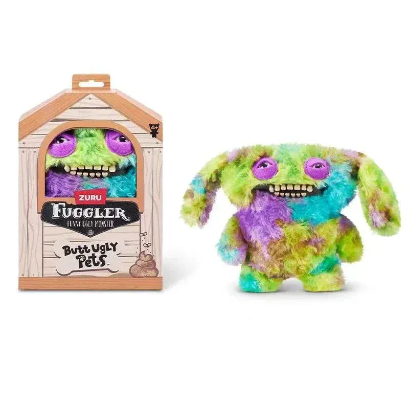 Fuggler Plush Toys Butt Ugly Monster Teeth Pets Series Mr Buttons Golden Retriever Fugg Stuffed Animal Fuggs Peluche Dolls 23CM