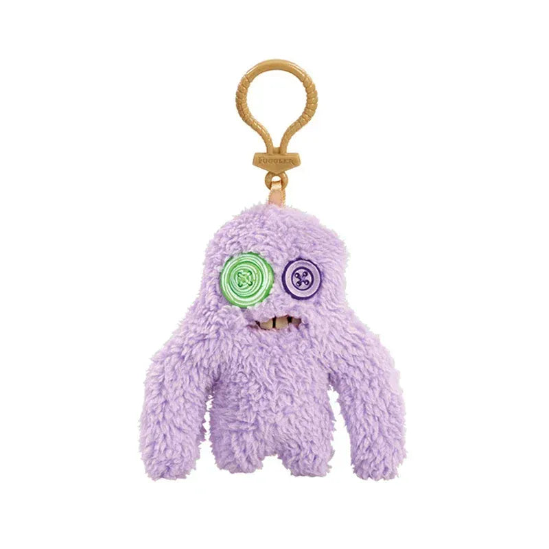 Fuggler Soft Plush Dolls Keychain Ugly Grin Cute Teeth Monster Pendant Fugg Cartoon Funny Backpack Keyring Accessories Gifts11CM