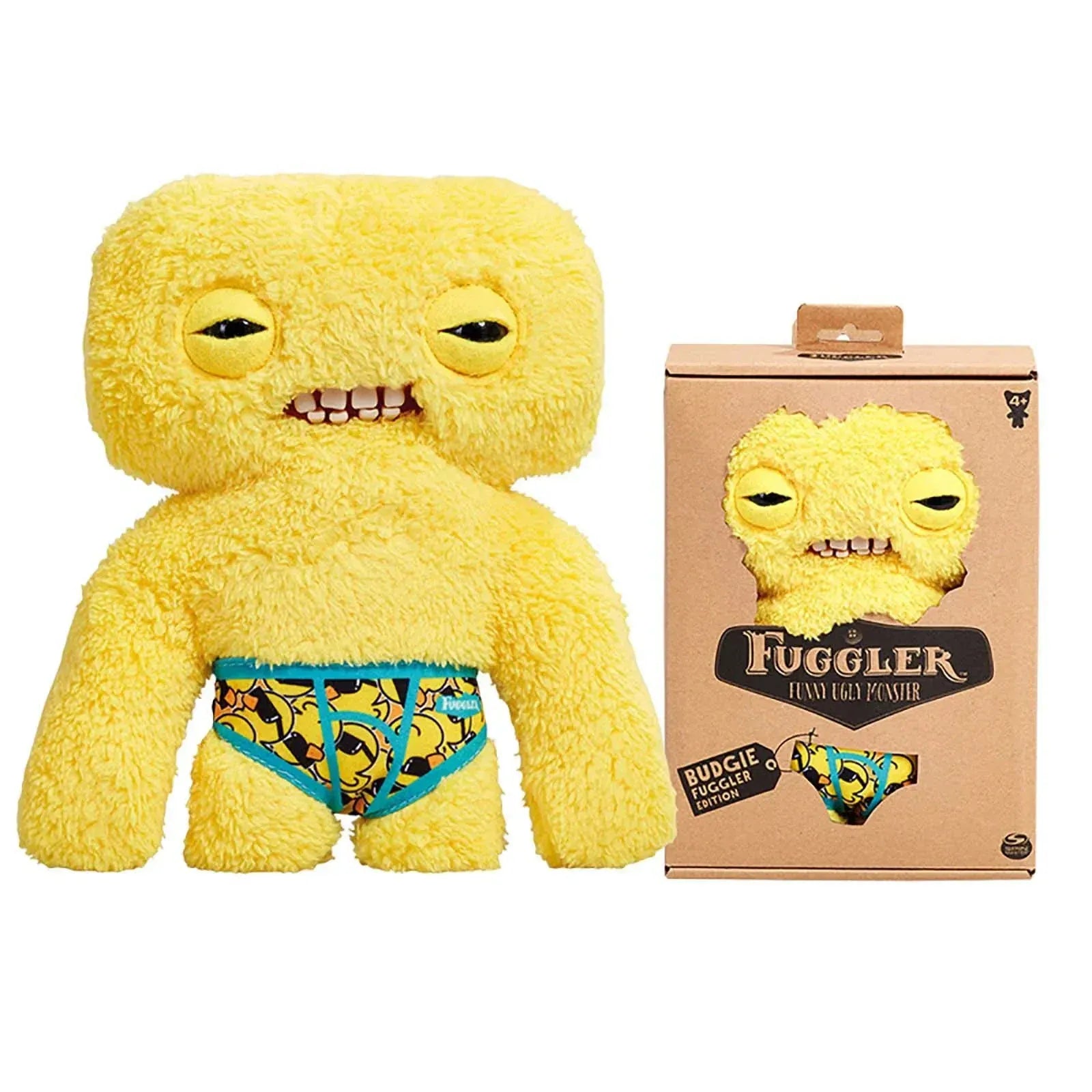 Fuggler WideEyed Tooths Monster Plush Dolls Soft Fuggler Stuffed Pants Gap Toothed McGoo‌ ‌Monstrosity Peluche Toys