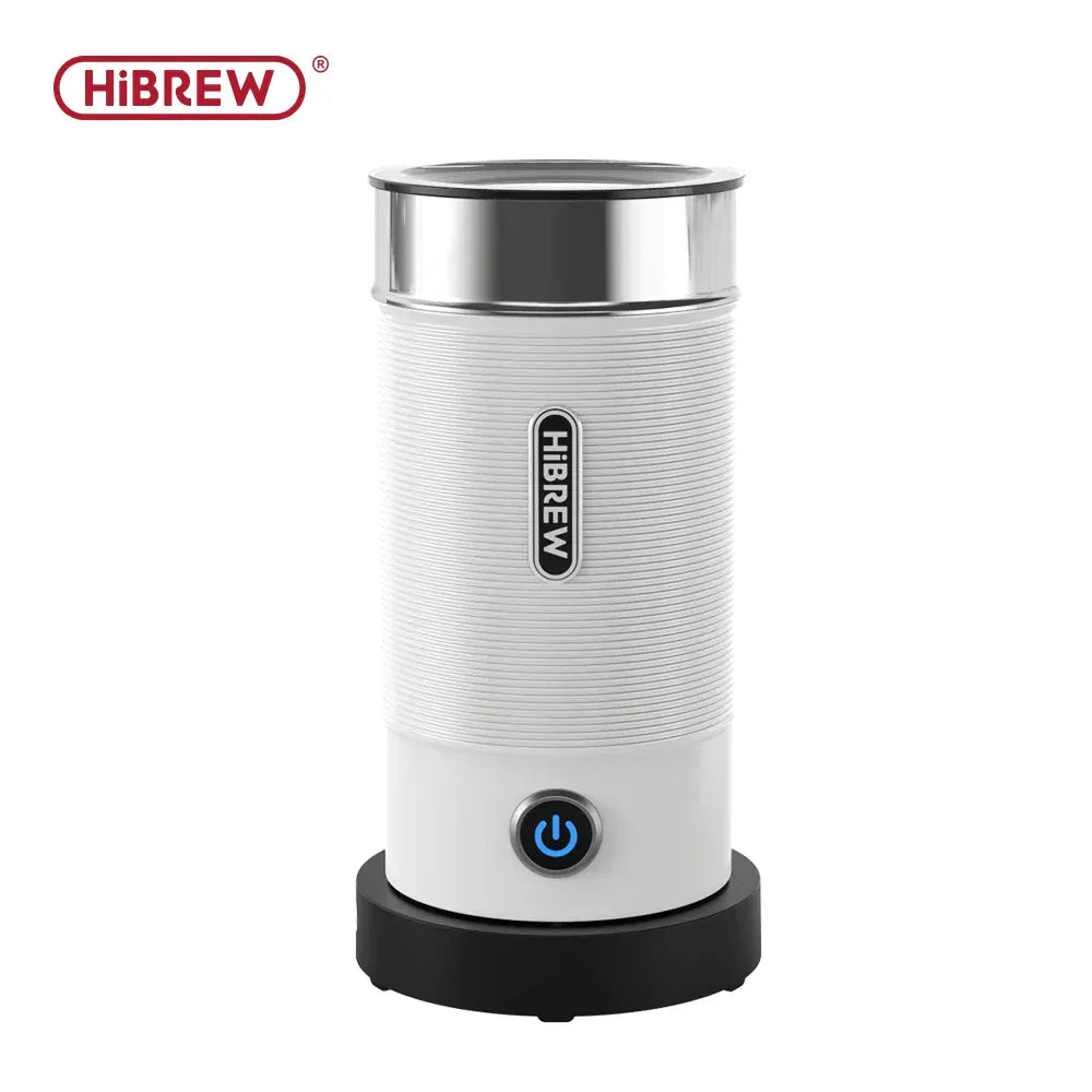 HiBREW Milk Frother Frothing Foamer Chocolate Mixer Cold/Hot Latte Cappuccino fully automatic Milk Warmer Cool Touch M1A