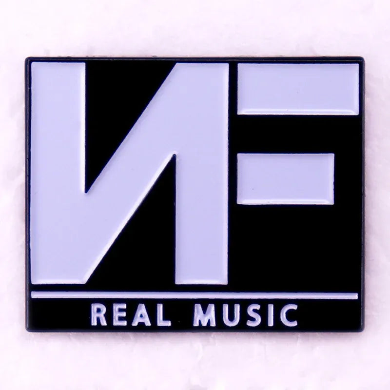 Hip Hop Rock Band Music Theme Badge Originality Enamel Metal Pin Singers Choir Band Fan Friend Gift Accessorie Collection