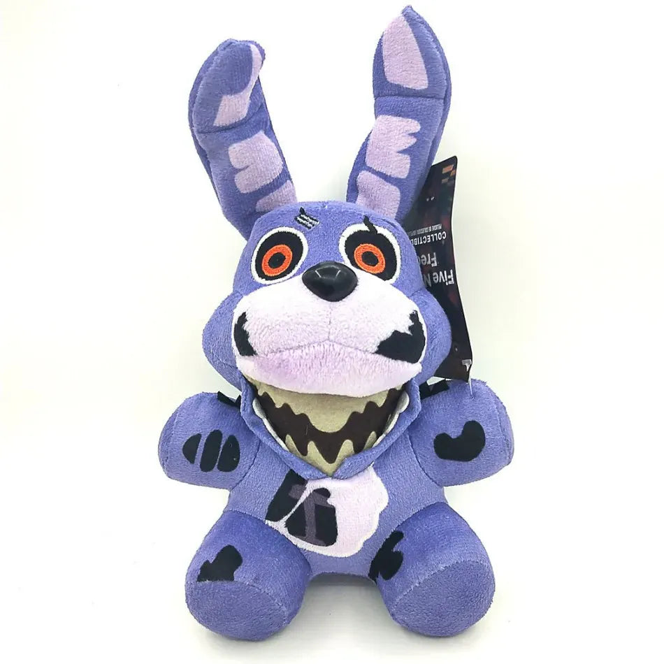 HOT 18cm FNAF Plush Toys Kawaii Freddys Animal Foxy Bonnie Bear Ribbit Stuffed Plush Toys In Stock Plush Birthday Gift For Kids