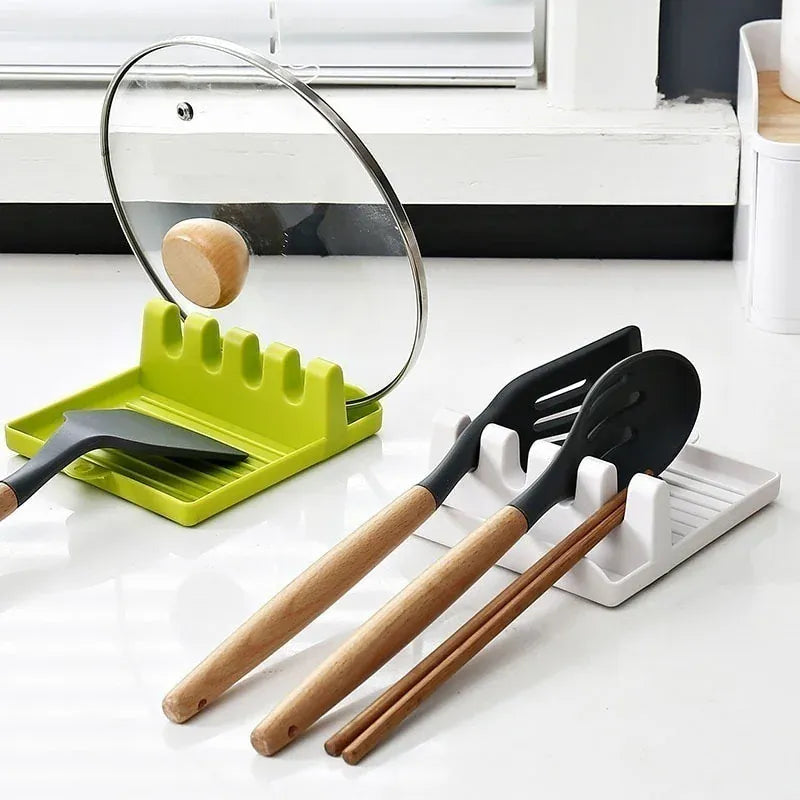 Kitchen Spoon, Fork, Spatula, Rack Shelf Organizer Pad