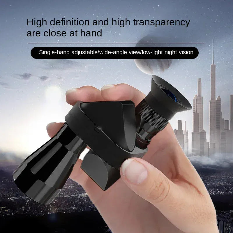 Portable high-definition monocular telescope